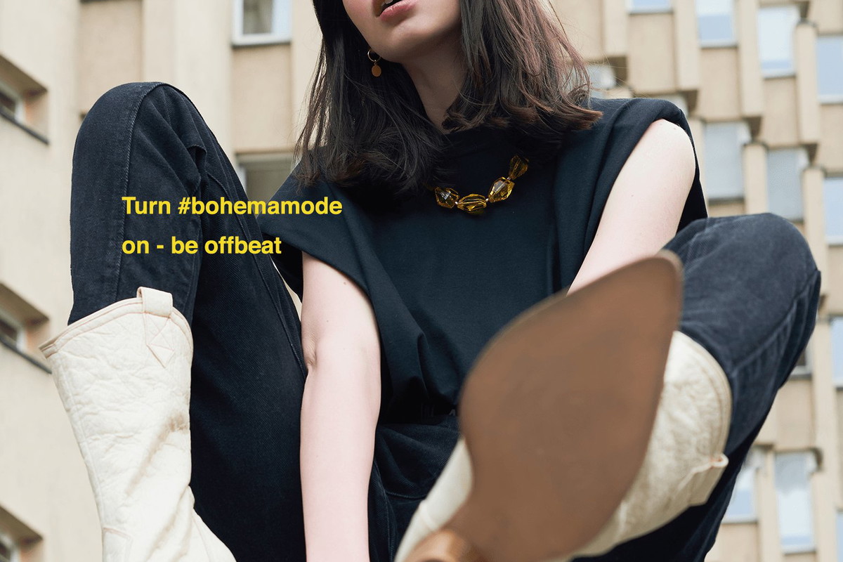 Buty ze skóry jabłek: BOHEMA Clothing
