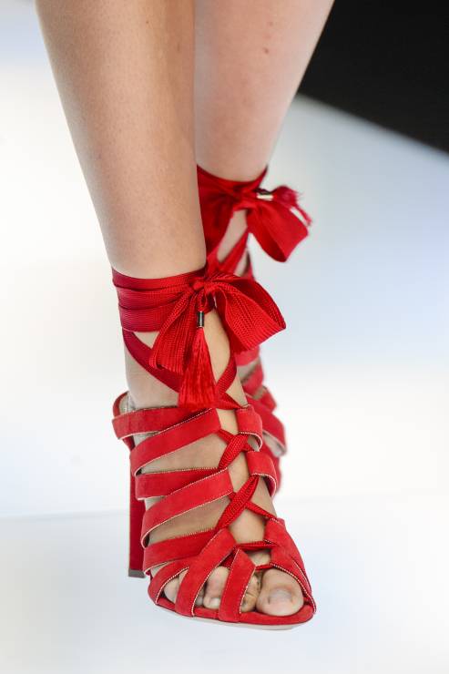 Czerwone buty