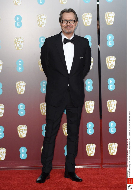 Gary Oldman na gali BAFTA 2018