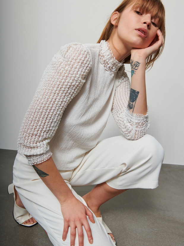 Modne bluzki 2020: w stylu Gibson Girl