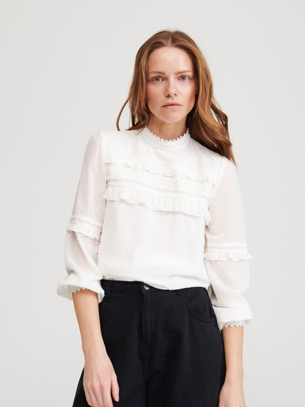 Modne bluzki 2020: w stylu Gibson Girl