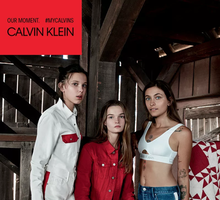 Millie Bobby Brown, Paris Jackson i Lulu Tenney w kampanii Calvin Klein wiosna-lato 2018