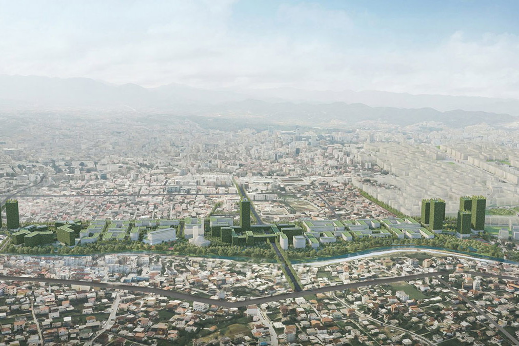 Tirana Riverside, projekt: Stefano Boeri Architetti , SON-Group