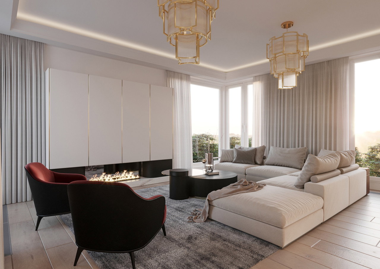Klasyka w warszawskim apartamencie, projekt: Aneta Dudek i Martyna Leśniewska z NABOO STUDIO