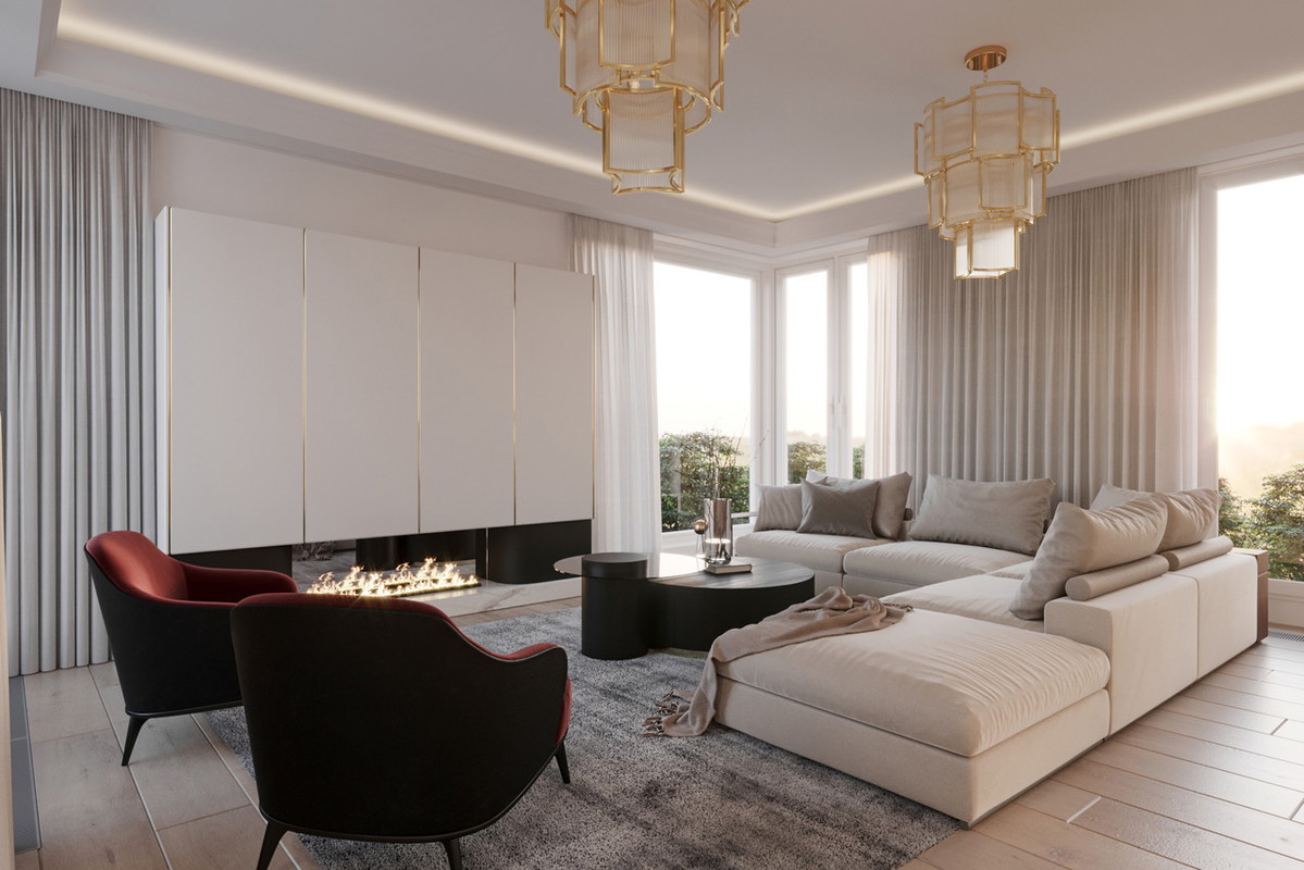 Klasyka w warszawskim apartamencie, projekt: Aneta Dudek i Martyna Leśniewska z NABOO STUDIO