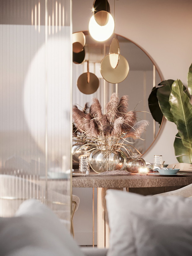 Klasyka w warszawskim apartamencie, projekt: Aneta Dudek i Martyna Leśniewska z NABOO STUDIO