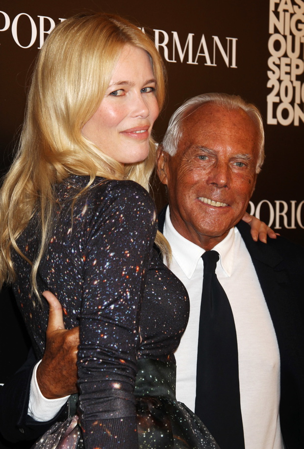 Fashion's Night Out At Armani - Arrivals