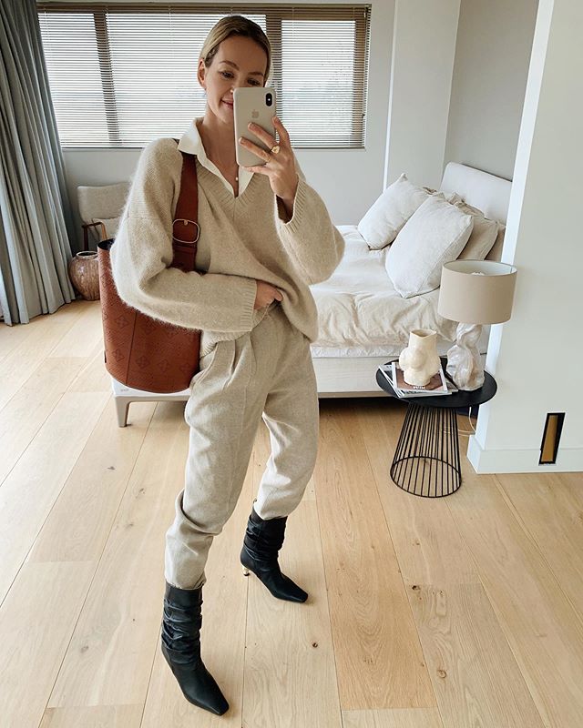 modne jesienne stylizacje na Instagramie