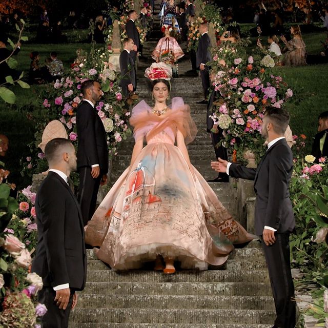 Pokaz Dolce & Gabbana Alta Moda 2020