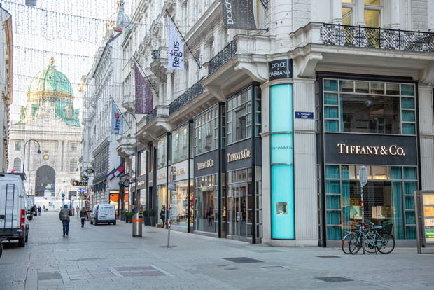 Tiffany's Store In Vienna