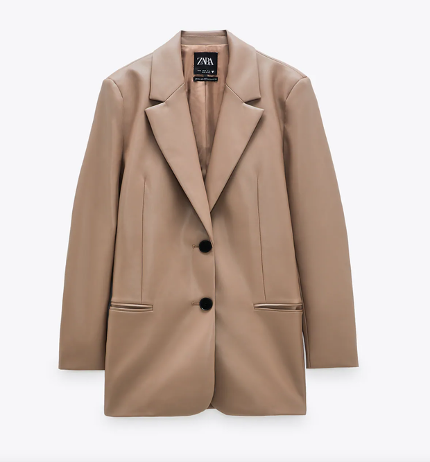 Marynarka skórzana, Zara, 199 zł