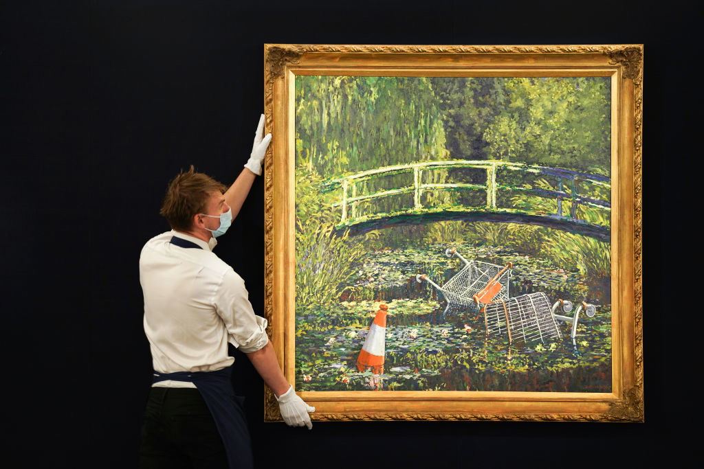 "Show Me The Monet" Banksy'ego