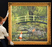 "Show Me The Monet" Banksy'ego