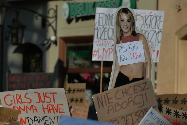 Polish Abortion Protests Continue