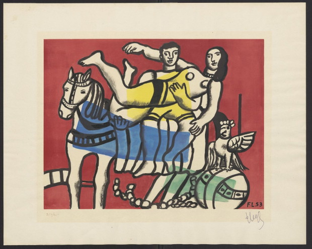 Fernand Leger (1881–1955) Woltyżerka, 1953