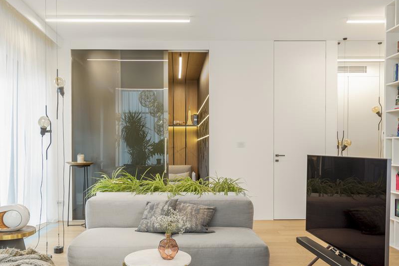 Mieszkanie w skandynawskim stylu, projekt: TK Architekci