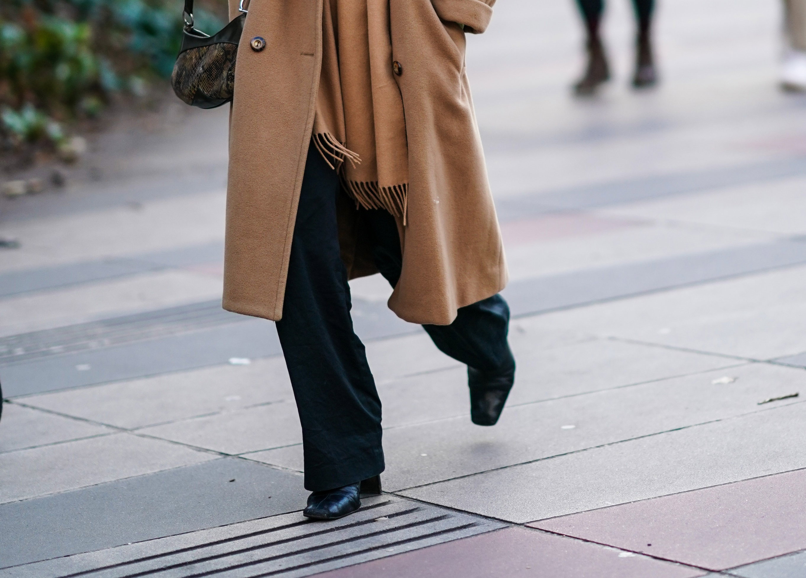 botki typu square toe: street fashion