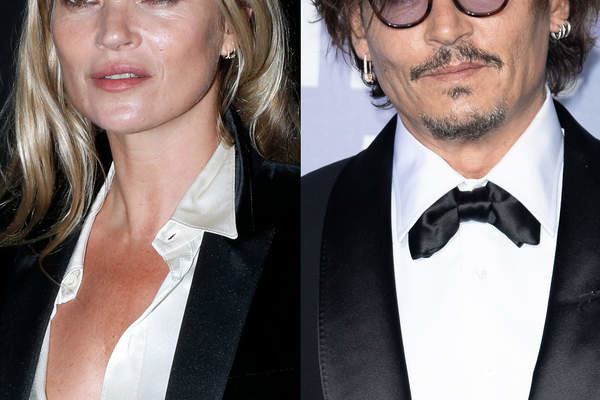 Kate Moss i Johnny Depp