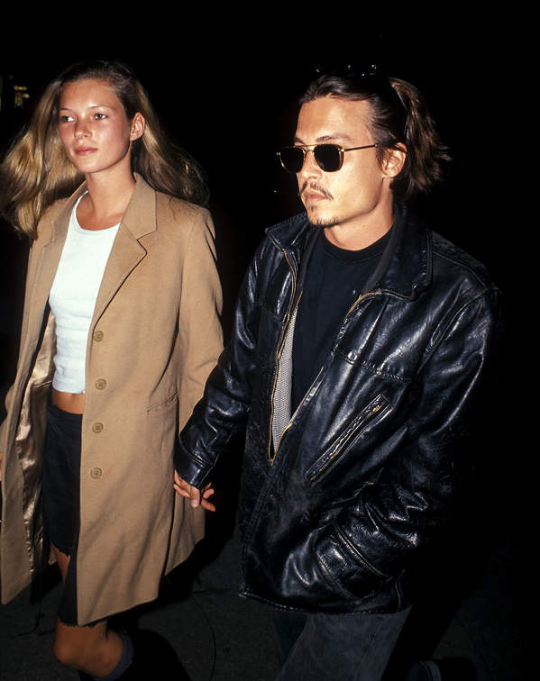 Kate Moss i Johnny Depp