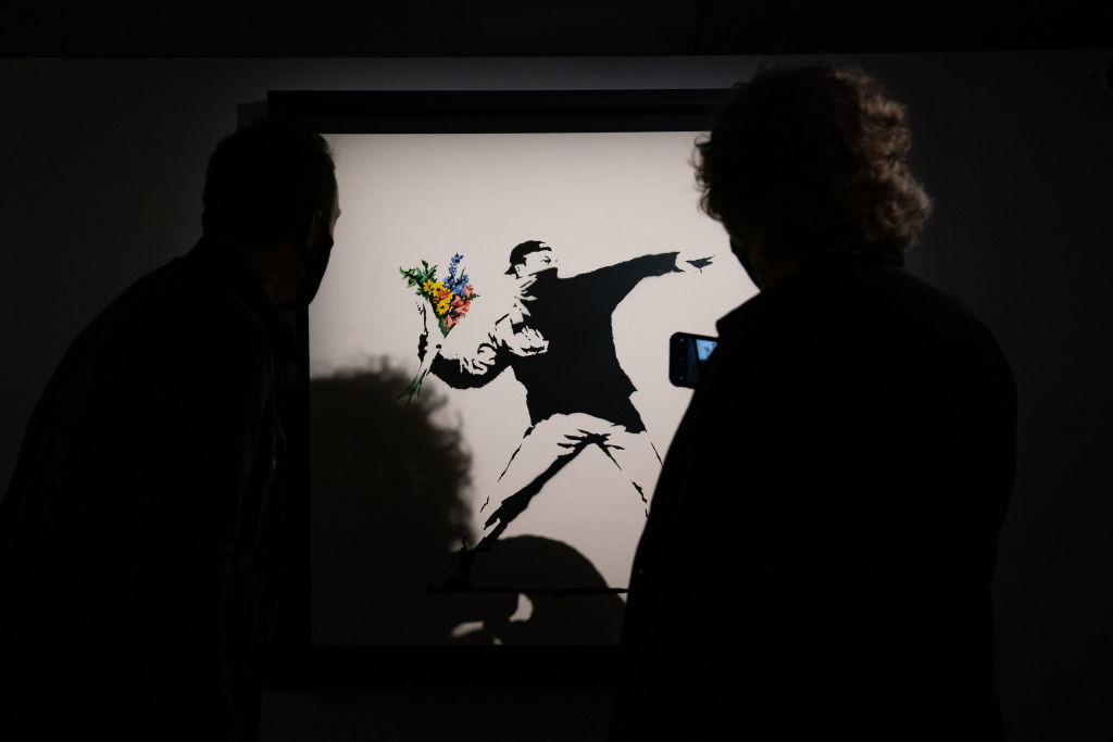 Love is in the Air, Banksy
