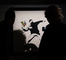 Love is in the Air, Banksy