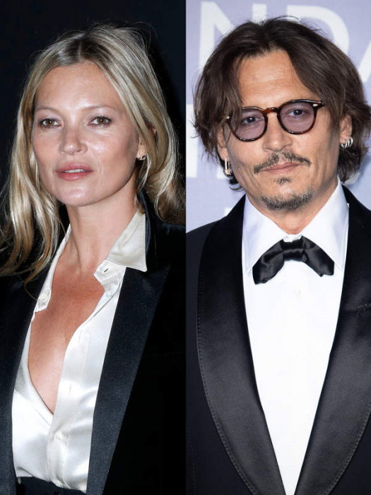 Kate Moss i Johnny Depp