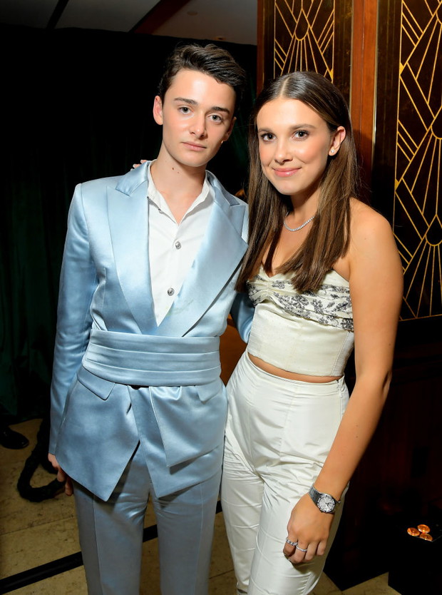 Noah Schnapp i Millie Bobby Brown