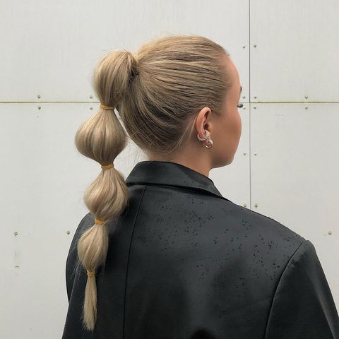 Bubble Ponytail na Instagramie