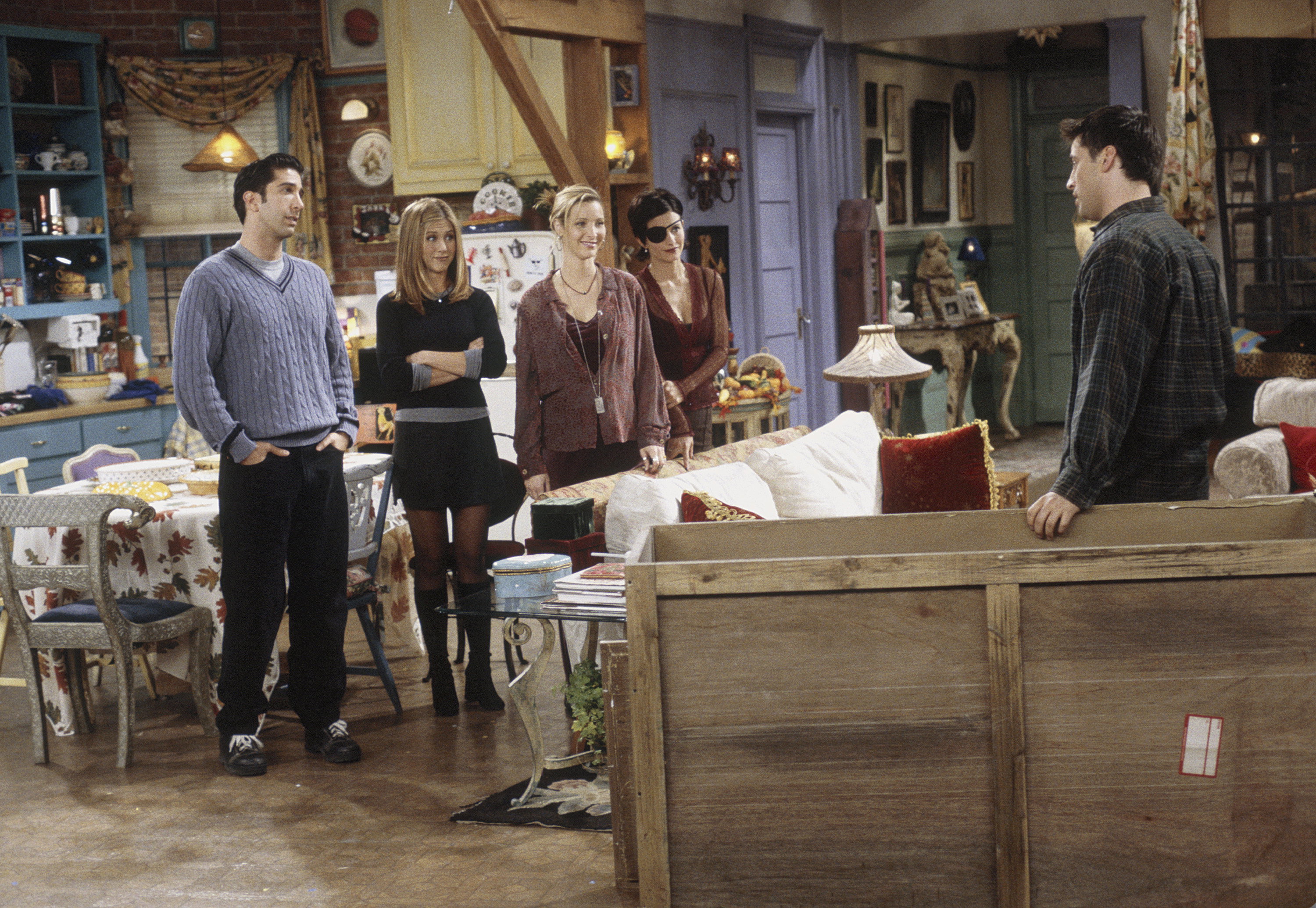 Friends, Ten z Chandlerem w skrzyni (The One With Chandler in a Box)