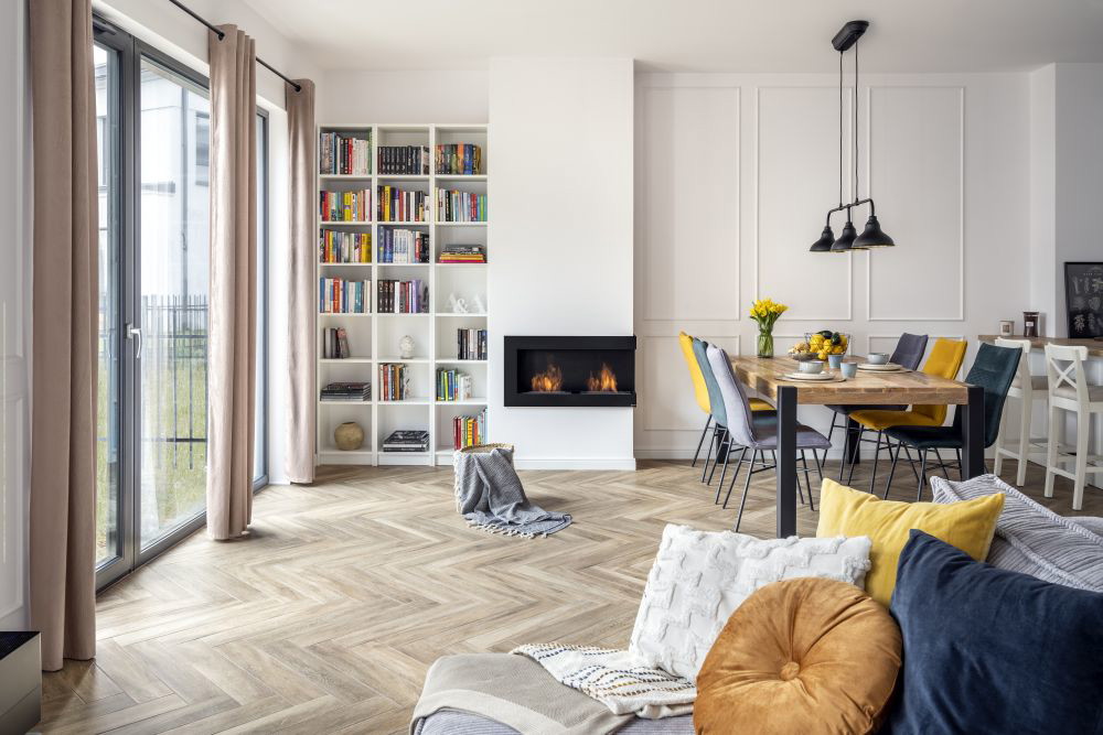 Dom pod Warszawą, projekt: Angelika Front, Katarzyna Fotek, Decoroom, stylizacja: Aleksandra Tefelska