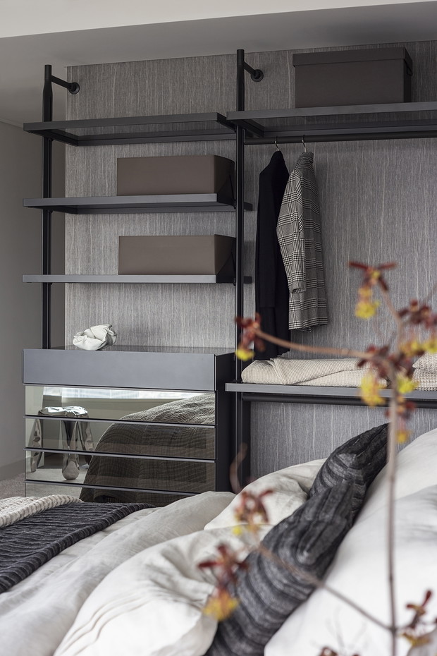 Apartament przy Złotej, projekt: mow.design studio, stylizacja Anna Salak