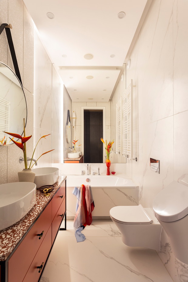Artystyczny szyk we wrocławskim apartamencie, projekt: Aldona Banasiuk-Suchorzewska, architektka wnętrz, stylizacja: Anna Salak