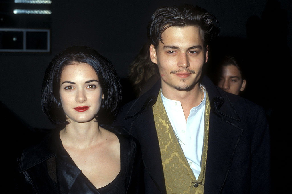 Winona Ryder i Johnny Depp - związek
