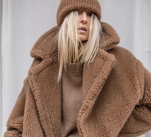 Modny teddy coat zamiast puchówki: @figtny