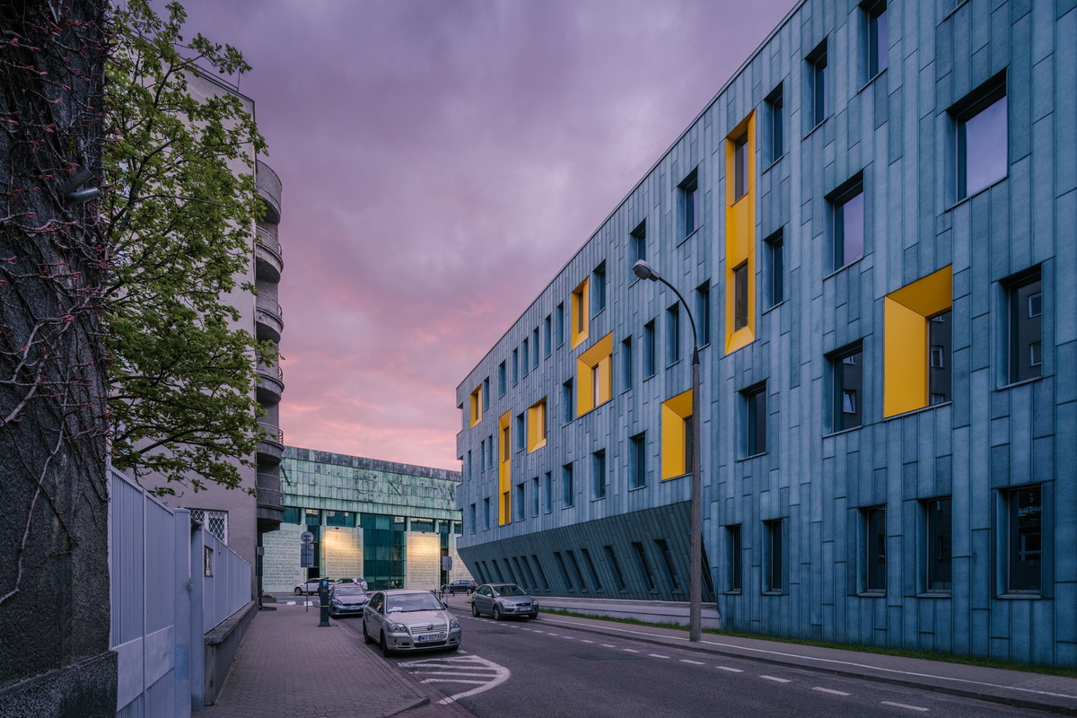 Budynek Instytutu Lingwistyki Stosowanej UW , projekt: Kuryłowicz & Associates