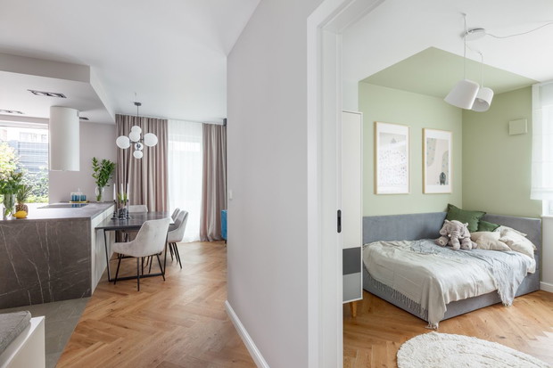 Mieszkanie dla rodziny 2+1, projekt: Decoroom