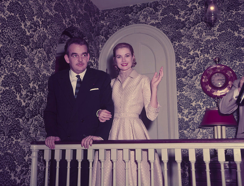Książę Rainer III i Grace Kelly, 1956 rok.