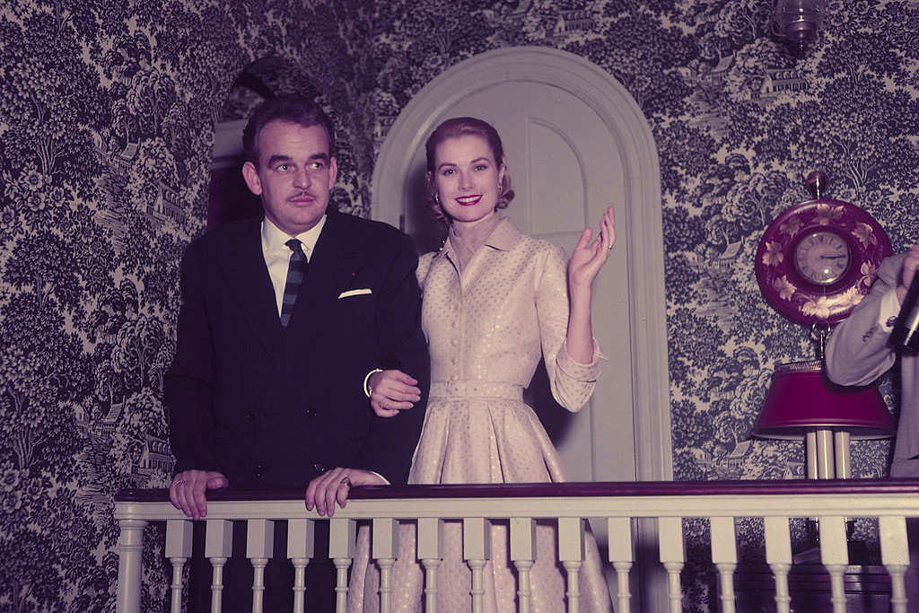 Książę Rainer III i Grace Kelly, 1956 rok.