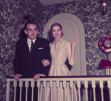 Książę Rainer III i Grace Kelly, 1956 rok.
