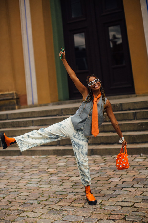 Street style z Copenhagen Fashion Week