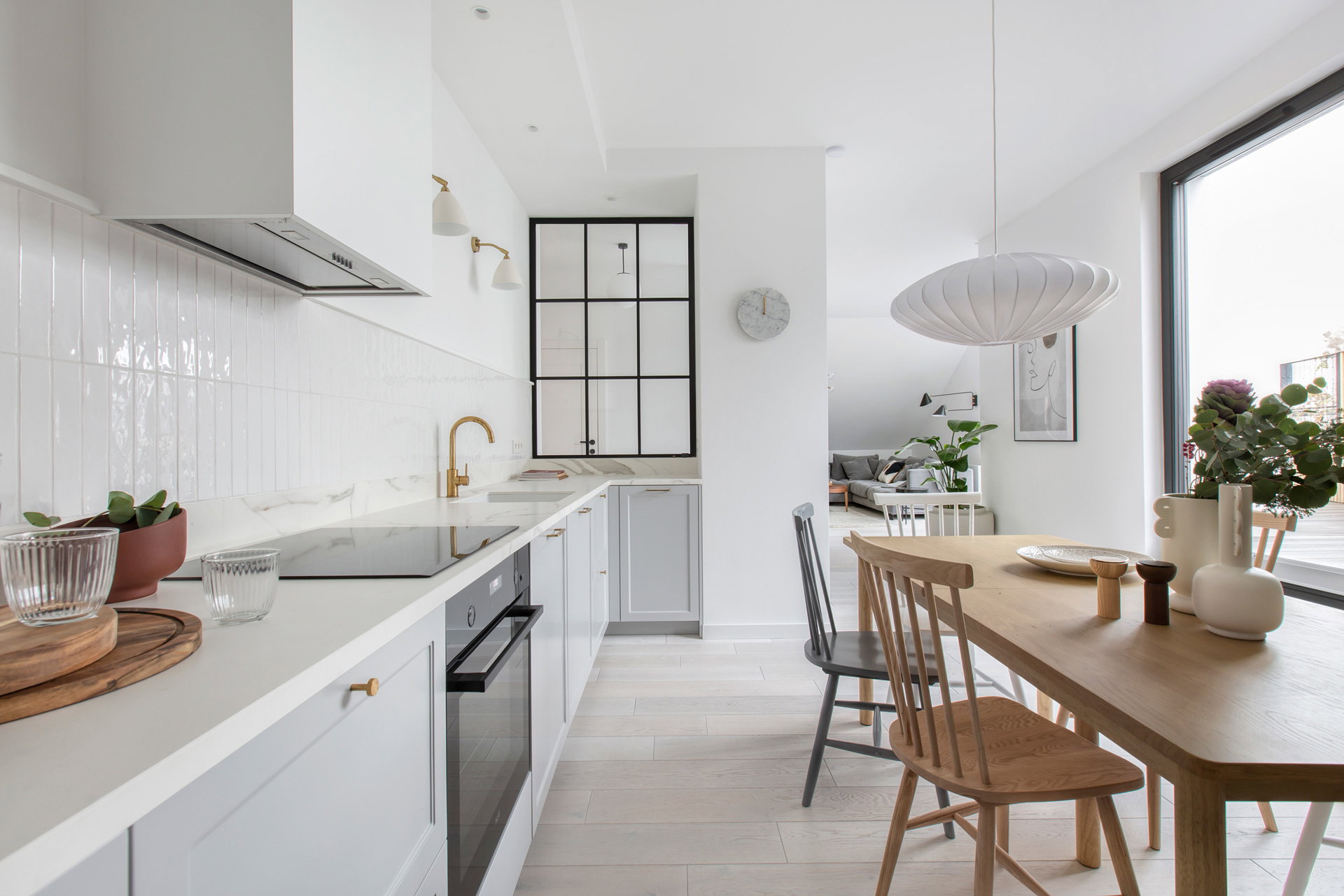 Wakacyjny apartament w Gdańsku, projekt: Roksana Dobrzyńska, Nor studio