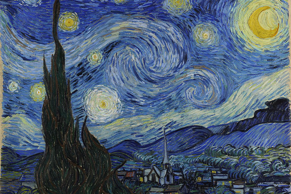 Gwiaździsta noc (hol. De sterrennacht) – obraz olejny Vincenta van Gogha