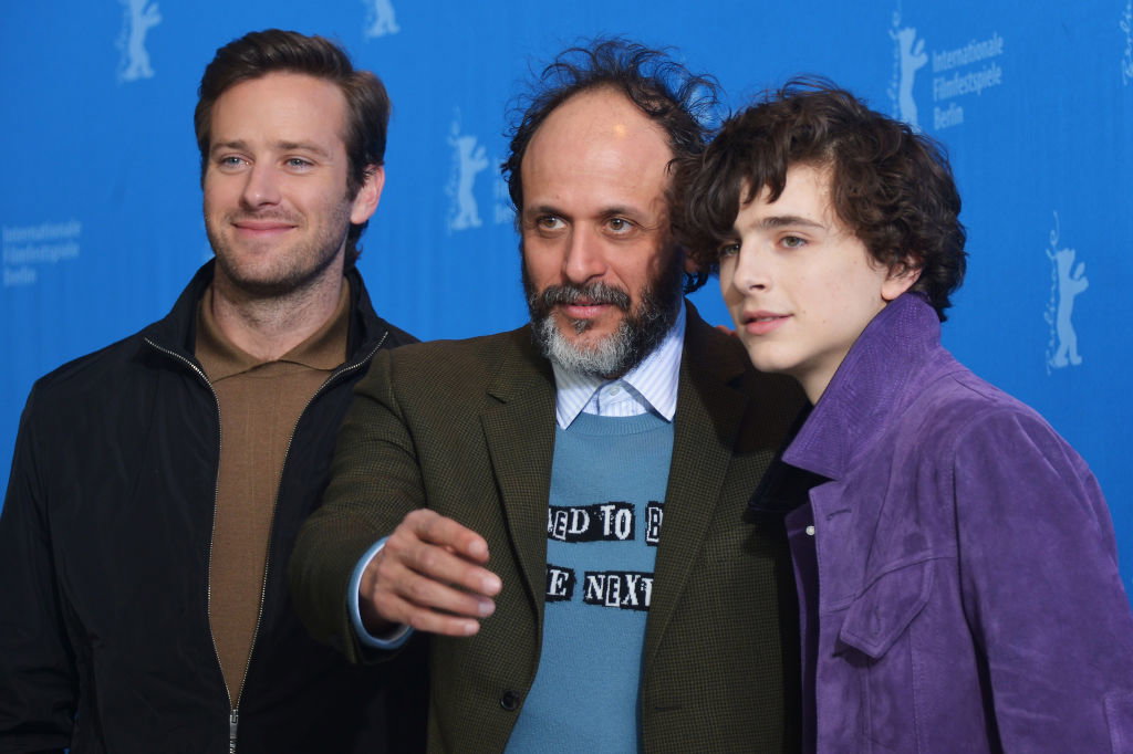 Luca Guadagnino, Armie Hammer i Timothée Chalamet