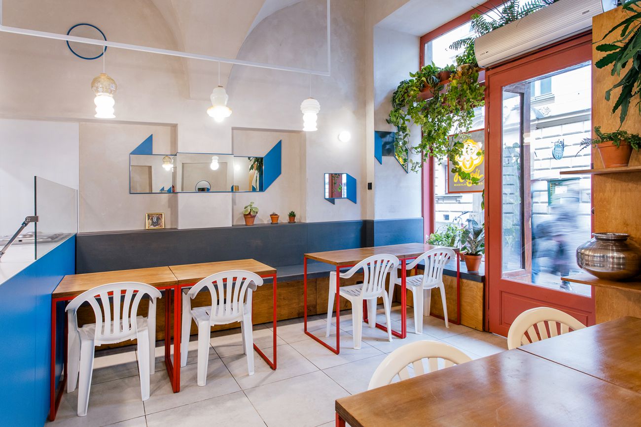 Bistro  Rangji, Dominika Wilczyńska i Barbara Nawrocka, miastopracownia