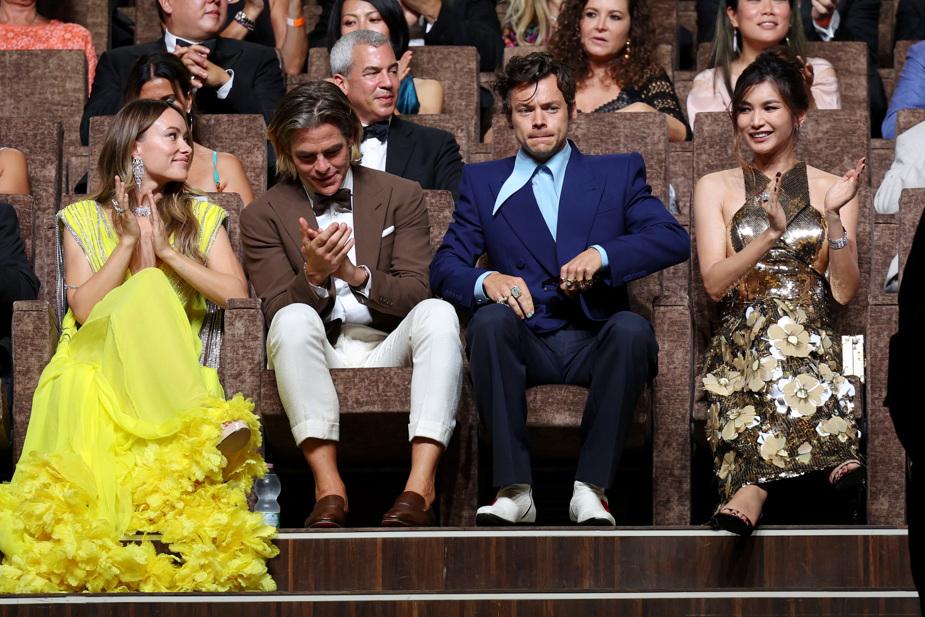Olivia Wilde, Chris Pine, Harrry Styles
