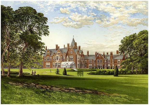 Bagshot Park na ilustracji