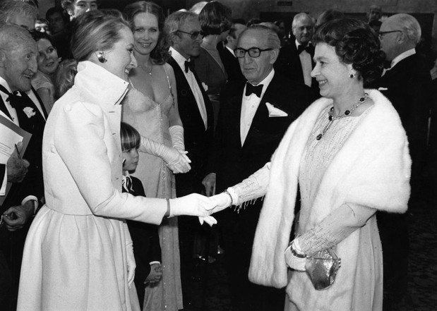 Królowa Elżbieta II i Meryl Streep
