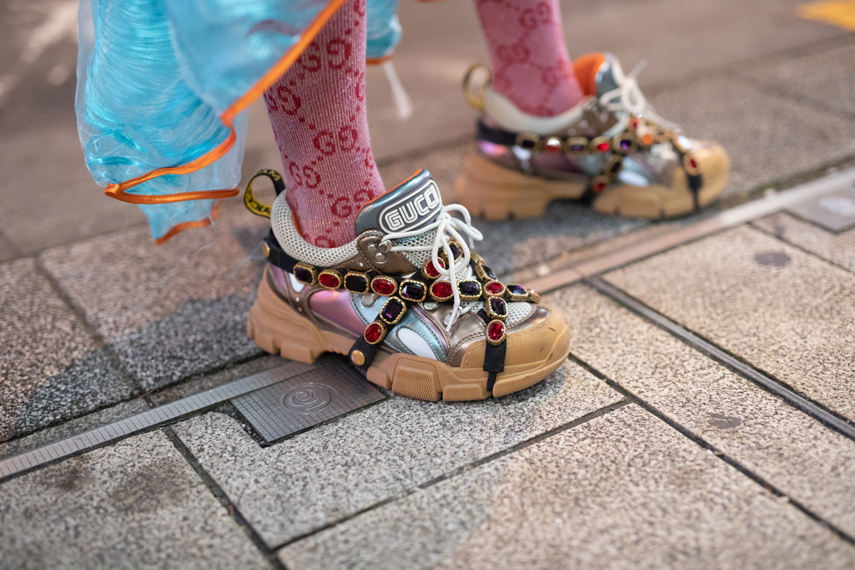Sneakersy Gucci