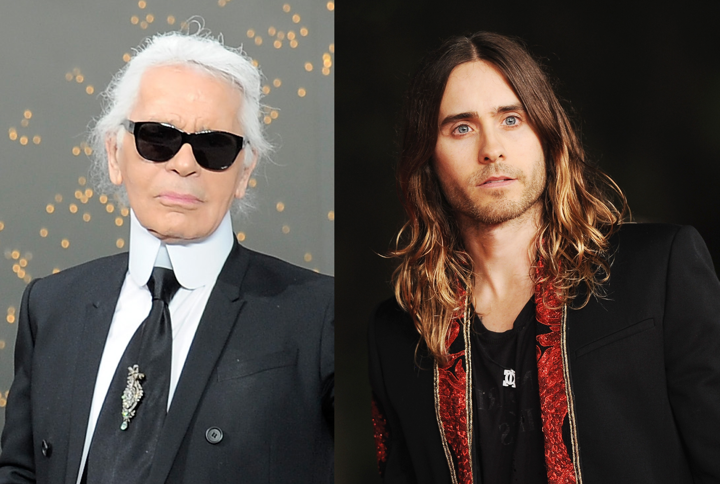 Karl Lagerfeld i Jared Leto