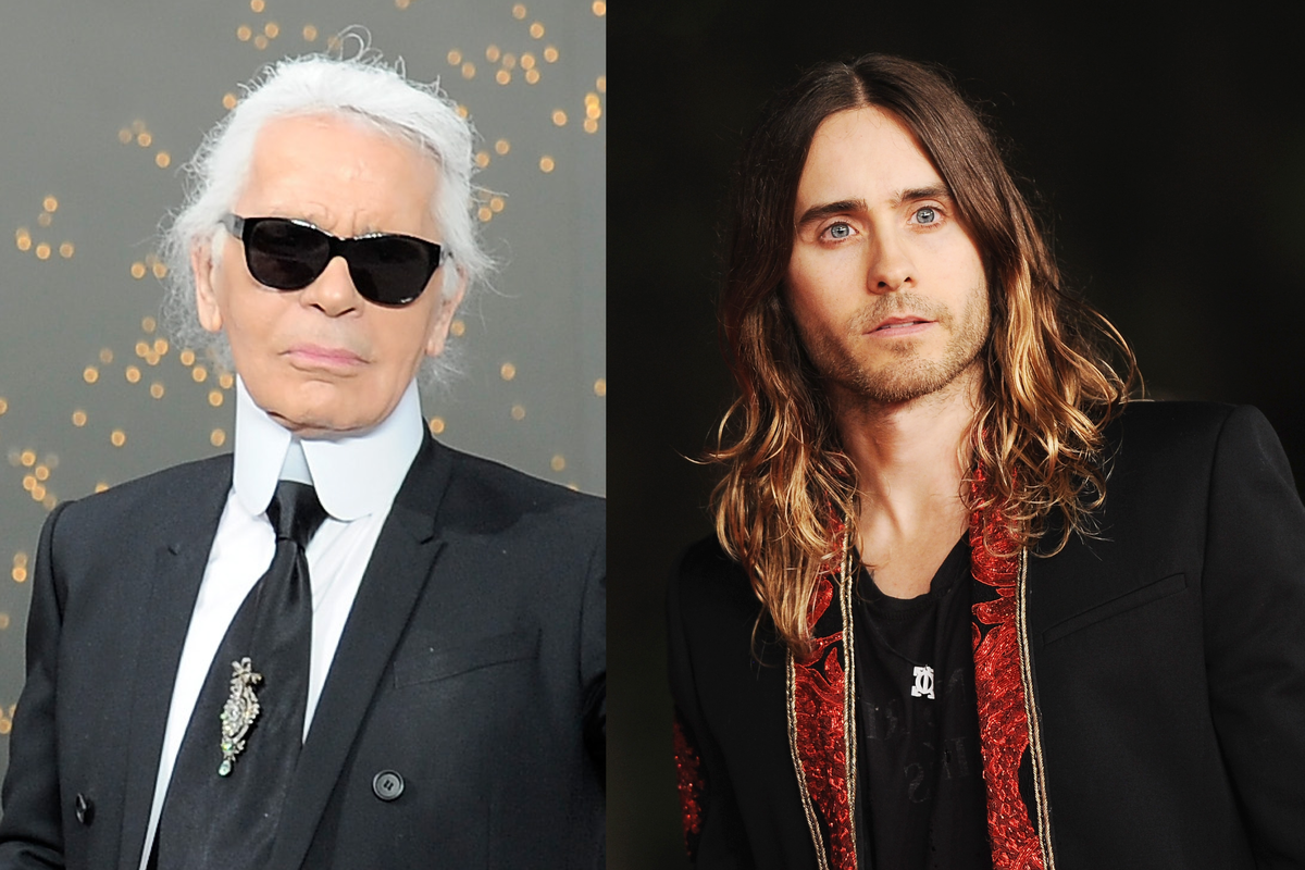 Karl Lagerfeld i Jared Leto